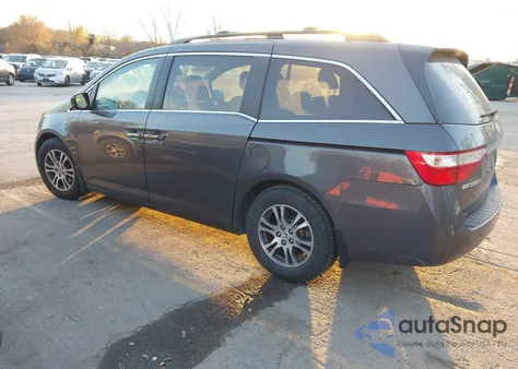 2013 Honda Odyssey Ex-L из США, поврежденный, VIN 5FNRL5H6XDB048035